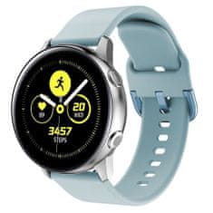 BStrap Silicone V2 szíj Samsung Galaxy Watch 3 41mm, light blue