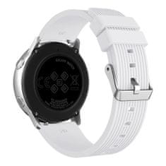 BStrap Silicone Line (Small) szíj Huawei Watch GT2 42mm, white