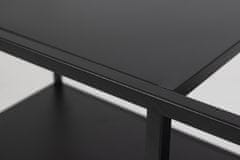 Design Scandinavia Newcastle tálalóasztal, 85 cm, fekete
