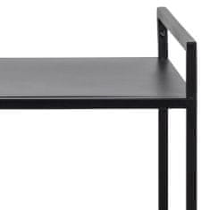 Design Scandinavia Newcastle tálalóasztal, 85 cm, fekete