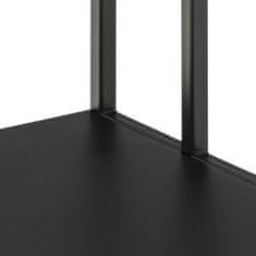 Design Scandinavia Newcastle dohányzóasztal, 60 cm, fekete