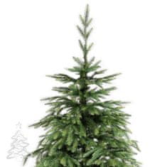 Karácsonyfa Natura lucfenyő 3D 220 cm