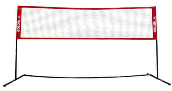 Victor Mini Badminton Net Premium multifunkcionális háló, piros, 3 m
