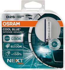 Osram xenon lámpa D2S XENARC Cool Blue Intense NextGeneration 6200K +150% BOX