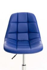 BHM Germany Emil irodai szék, műbőr, kék