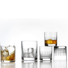Crystalex Whiskys pohár készlet 4+1