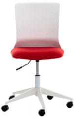 BHM Germany Apolda irodai szék, textil, piros