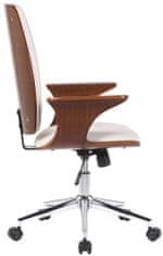 BHM Germany Burbank irodai szék, dió / fehér