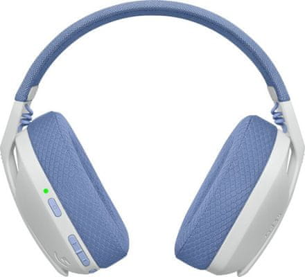 Logitech G435 professzionális gamer fejhallgató beépített mikrofon Discord minősítés vezeték nélküli PC konzol telefon zene játék virtuális térhangzás 