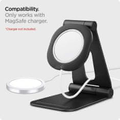 Spigen MagFit töltő állvány Apple MagSafe, fekete