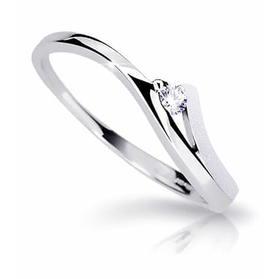 Cutie Diamonds Csodálatos fehér arany gyűrű gyémánttal DZ6818-1718-00-X-2