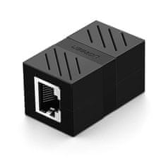 Ugreen NW114 hosszabbító csatlakozó Ethernet RJ45, fekete