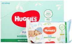 Huggies Pure Biodegradable 12 x 56db