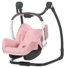 Smoby 3in1 MC&Q autósülés és etetőszék babáknak, világos rózsaszín