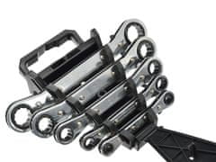 GEKO 5 Részleges villagyűrűs racsnis kulcskészlet 6-22 mm-es kilincsművel