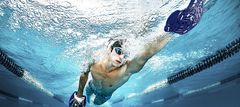 Michael Phelps Úszócsomagok ERŐS KÉZI ESZKÖZ kék XL