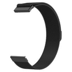 BStrap Milanese szíj Huawei Watch 3 / 3 Pro, black