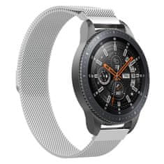 BStrap Milanese szíj Huawei Watch GT3 46mm, silver