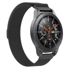 BStrap Milanese szíj Samsung Galaxy Watch 3 45mm, black