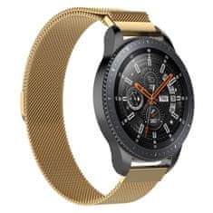 BStrap Milanese szíj Huawei Watch 3 / 3 Pro, gold