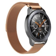 BStrap Milanese szíj Samsung Galaxy Watch 3 45mm, rose gold