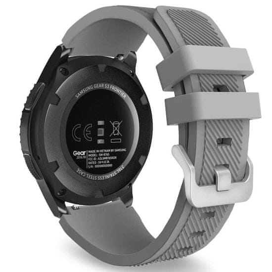 BStrap Silicone Sport szíj Huawei Watch GT2 Pro, gray