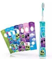 PHILIPS Sonic elektromos fogkefe gyerekeknek bluetooth-szal zöld HX6322/04