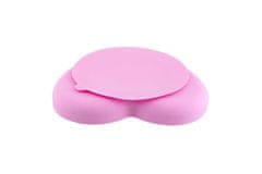 Chicco Szilikon szív tányér, rózsaszín 9m+