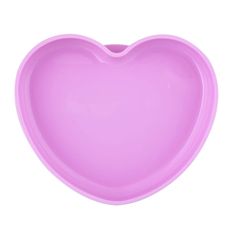 Chicco Szilikon szív tányér, rózsaszín 9m+