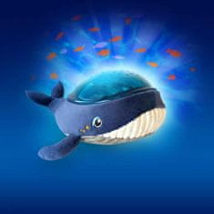 Pabobo Magic LED tengerfenék projektor dallamokkal és fehér zajjal Aqua Dream bálna