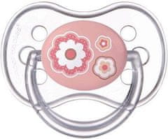 Canpol babies Szilikon cumizó szimmetrikus 0-6m újszülött baba rózsaszínű