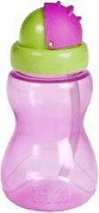 Canpol babies Sport palack szívószállal kicsi - rózsaszín 270 ml