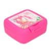 Mimi hercegnő műanyag doboz, Rózsaszín, fedél biztosítékkal