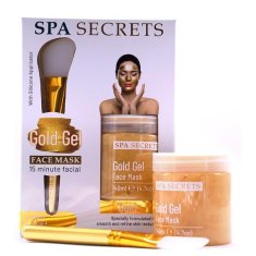 Xpel Arcápoló gélmaszk felhordóval SPA Secrets Gold Gel (Face Mask) 140 ml