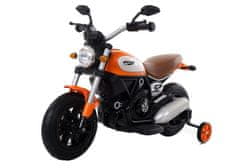 Lean-toys Újratölthető motorkerékpár QK307 Narancssárga