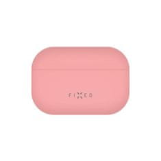 FIXED Silky ultra vékony szilikon tok Apple Airpods Pro készülékhez, rózsaszín FIXSIL-754-PI