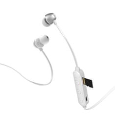 Kaku Magnetic Earphone bluetooth fülhallgató, fehér