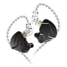 KZ ZSN PRO X Hybrid HiFi fülhallgható, fekete