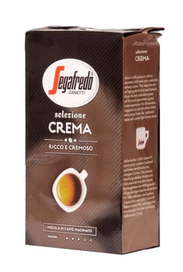 Segafredo Zanetti Selezione Crema 250 g őrölt kávé