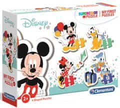 Clementoni My first puzzle, Mickey Mouse 3+6+9+12 darab