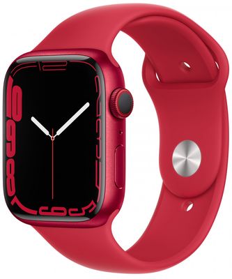 Apple Watch Series 7 okosóra, folyamatosan aktív Retina kijelző EKG pulzusmérés zenelejátszó hívás értesítések NFC fizetés Apple Pay zaj App Store véroxigénszint érzékelő fizikai állóképesség mérés VO2 max eSIM kommunikáció iPhone nélkül