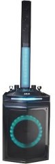 Akai DJ-120J aktív Party hangszóró LED világítással karaoke funkcióval Bluetooth 5.0 150 W USB / AUX-IN FM rádió