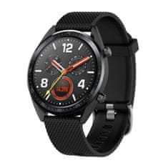BStrap Silicone Bredon szíj Samsung Galaxy Watch 3 45mm, black