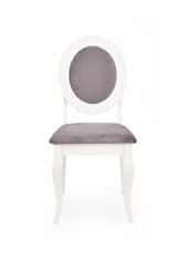 Halmar Étkező szék barokk - fehér/szürke