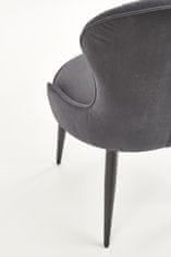 Halmar Étkező szék K366 - sötétszürke/fekete