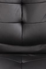 Halmar Irodai fotel karfákkal Preston - fekete