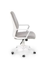Halmar Irodai szék karfákkal Spin 2 - bézs / fehér