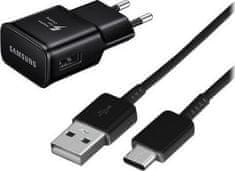 SAMSUNG USB-C EP-TA20EBE Fast Charge, fekete