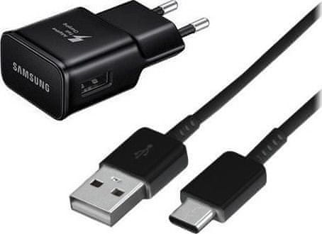 SAMSUNG USB-C EP-TA20EBE Fast Charge, fekete
