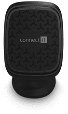 Connect IT InCarz 4Ultra univerzális mágneses autós tartó, 4 mágnessel CMC-4020-BK, fekete színű
